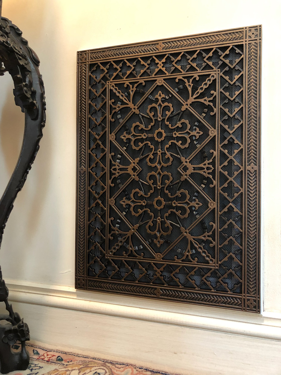 Arts and Crafts Style Resin Magnetic Filter Grille